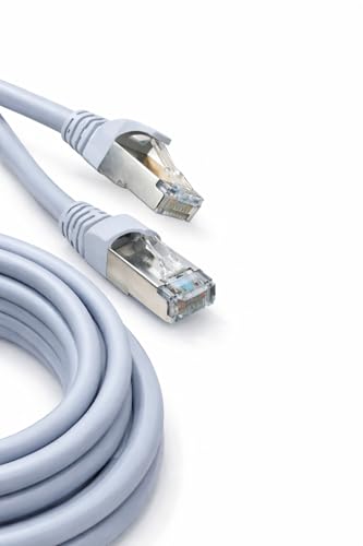 Image of Cat6 Ethernet Cable 3M High Speed LAN Network Cable | RJ45 Internet Patch Cord | Compatible with Router, Modem, PC, Laptop, Gaming Console