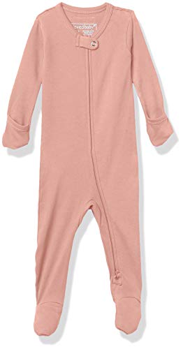 Image of L'ovedbaby Unisex Organic Baby Zipper Footie
