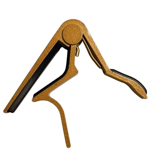 Image of Bajaao Metal Capo For Guitar, Ukulele, Mandolin & Banjo (Yellow)