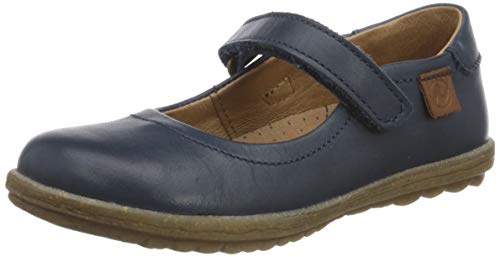 Naturino Baia, Bailarinas con Correa de Tobillo para Ni�as, Azul (Navy 0c02), 28 EU