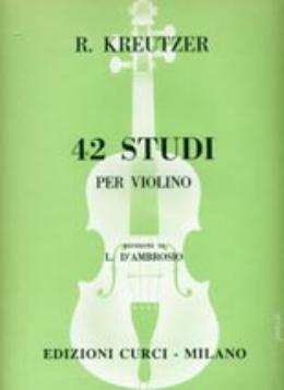 KREUTZER - 42 studi per violino