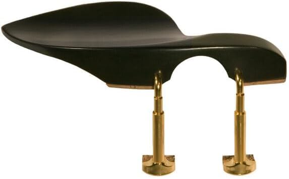 Conboxus Guarneri - Reposambleas para violín 4/4 – Ébano con tornillo estándar tamaño completo...