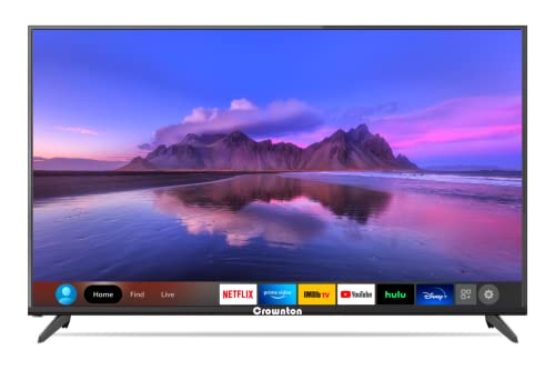 Crownton 60 cm (24 Inches) Aqua Series HD Ready Smart LED TV CT2400S (Black) (2023 Model)