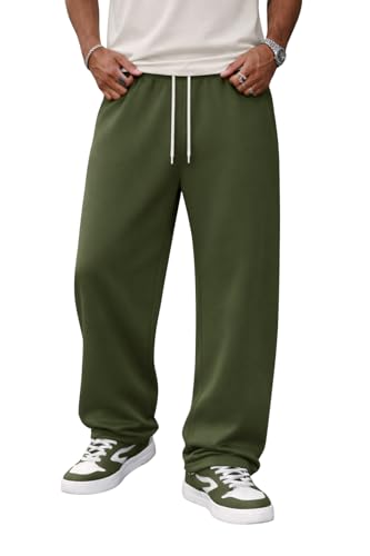 Image of Rockwell Men's Baggy Sweatpants | Cotton Terry Relaxed Fit Joggers for Men | Oversized Streetwear Track Pants | Casual Gym & Everyday Wear| 018
