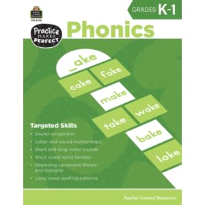 Teacher Created Resources Practice Makes Perfect: Phonics Grade K-1