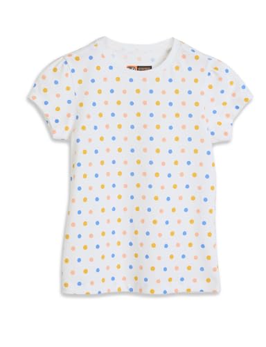 Image of Amazon Brand - Symbol Girls 100% Cotton Graphic Printed Half Sleeves Regular fit T-Shirt