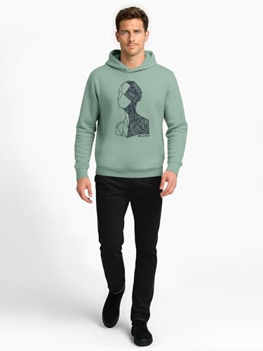 Image of BULLMER Trendy Cotton Blend Sweatshirt for Men | Stylish Full Sleeve Mens Sweatshirts & Hoodies for Winter Wear