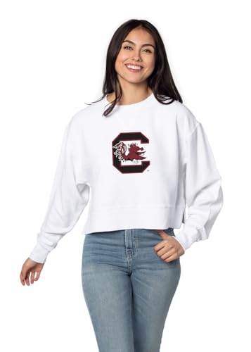 Image of chicka-d NCAA womens Corded Boxy Pullover