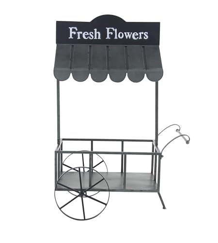 Farmhouse Black Metal Plantstand