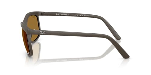 Ray-Ban RB4452CH Sunglasses, Sand Brown/Brown Chromance, 59 mm - image 3