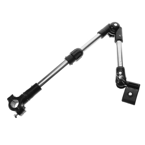 HAPINARY Bike Umbrella Clamp Holder Universal Mount for Bicycles Stroller Scooter Attachment Stainless Steel Stand Compact Design