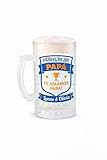 💎 VIDRIO ESMERILADO OPACO Fabricada en vidrio esmerilado opaco resistente y duradero. Una jarra de cerveza de vidrio 50 cl con un acabado elegante que destaca en cualquier mesa.