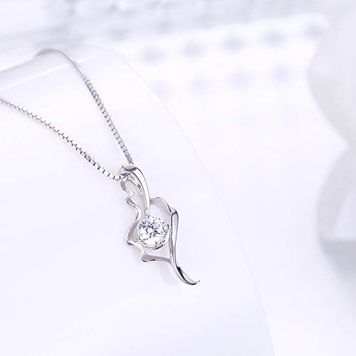 Collier en argent S925 sterling creux et bijou haute qualité chic - 4