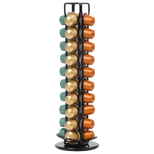 ZECENN Rotating Carousel Coffee Pod Holder