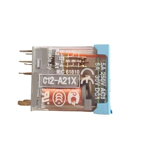 Relais C12-A21X DC24V 8 Broches Évite les Faux Contacts Électriques