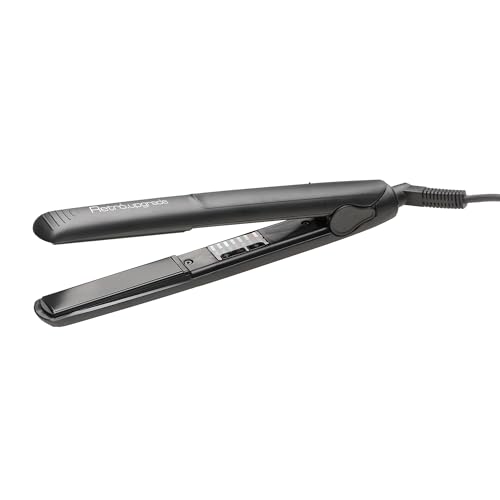 Retro Upgrade RUP-DP91 | Piastra professionale | Colore nero - Piastra per capelli | Piastre in tormalina | Temperatura regolabile fino a 230 °C