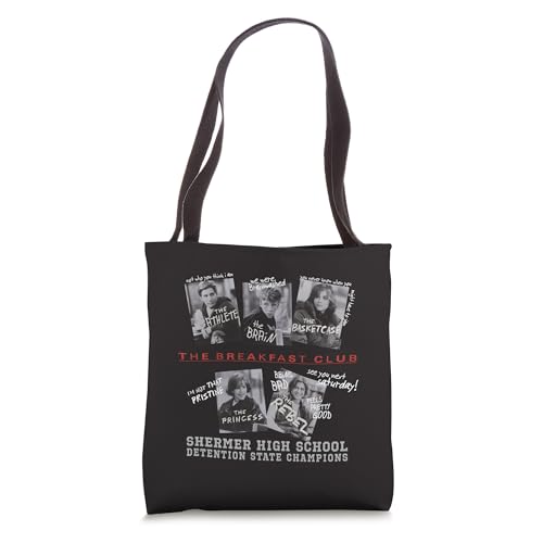 The Breakfast Club Detention Champions Front & Back Tote Bag
