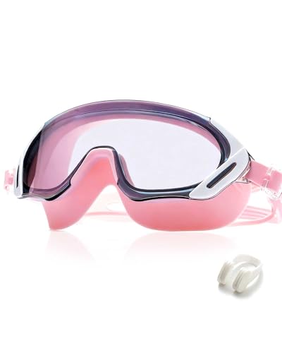 Image of Swim Goggles, Wide Angle Anti-fog and UV Leak Proof Goggles,Swimming Goggles for Adult Youth