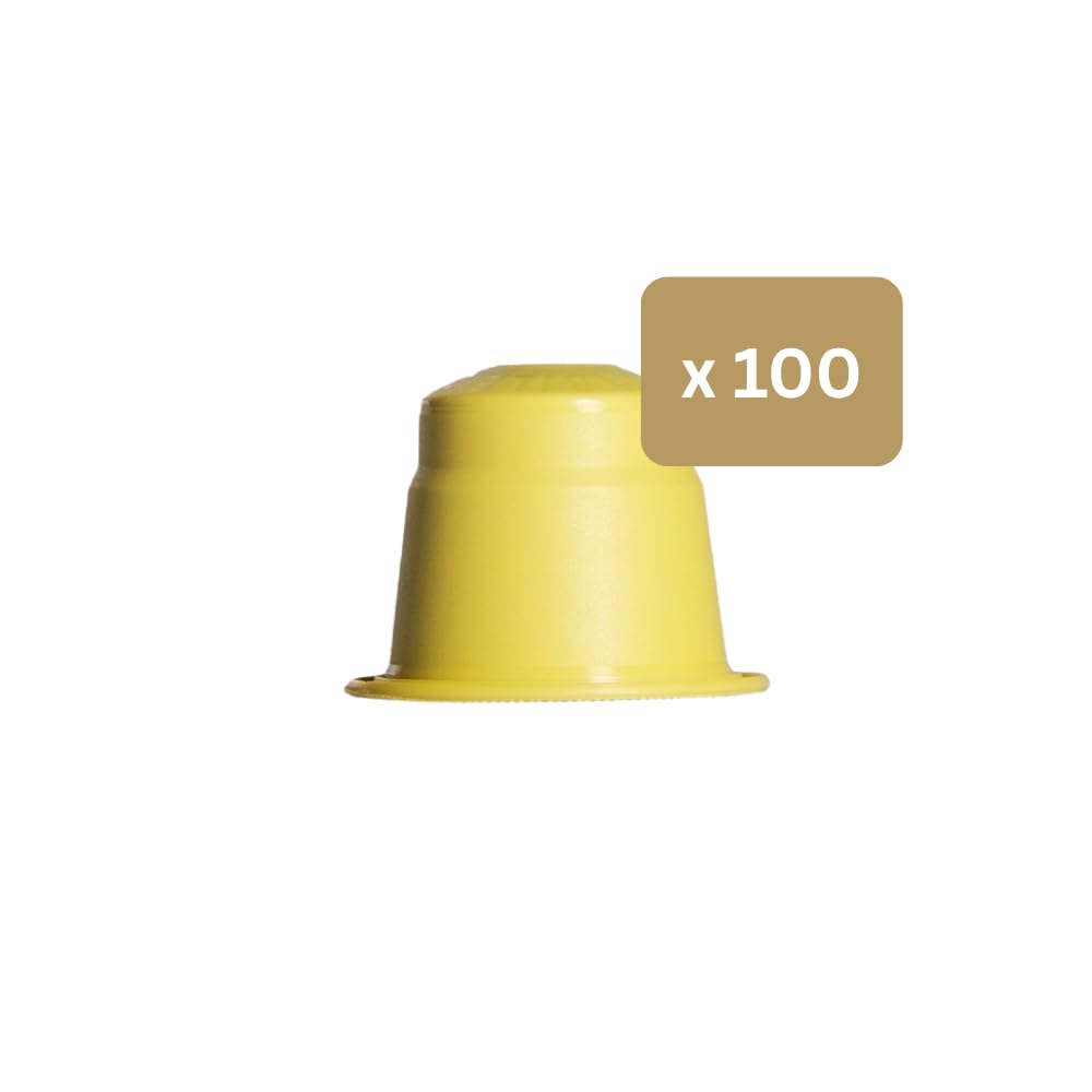 Miscela d'Oro GOLD - Capsule Compatibili Nespresso®* - 100% Arabica - 10 confezioni da 10 capsule (totale 100 Capsule) - Caffè aromatico