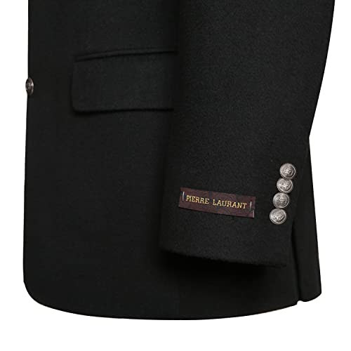 P&L Men's Premium Wool Blend Business Blazer Dress Suit Jacket2