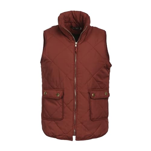 Women Puffer Vest Sleeveless Stand Collar Zip Up Lightweight Padded Down Vest Winter Warm Coats Outerwear2