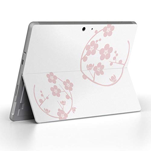 igsticker Surface Go/Surface Go 2 専用スキンシール サーフェス go シール スキン 保護 フィルム ステッカー アクセサリー 015296 花 梅 桜