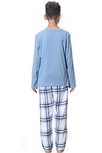 BYX SweetLeisure Big Boys Pajamas Loose Cotton Top Bottom Lounge Teens Sleepwear Size 10 12 14 163