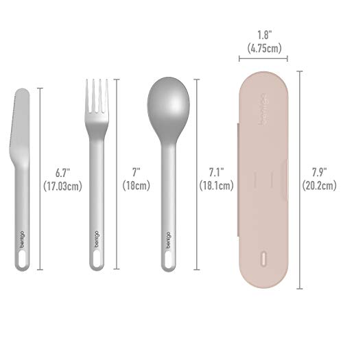 Image of Bentgo Stainless Steel Reusable Travel Utensil Set
