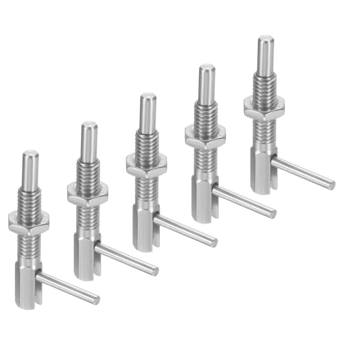 Goupille de piston d'indexation M6 rétractables, loquet de sécurité pour construction navale