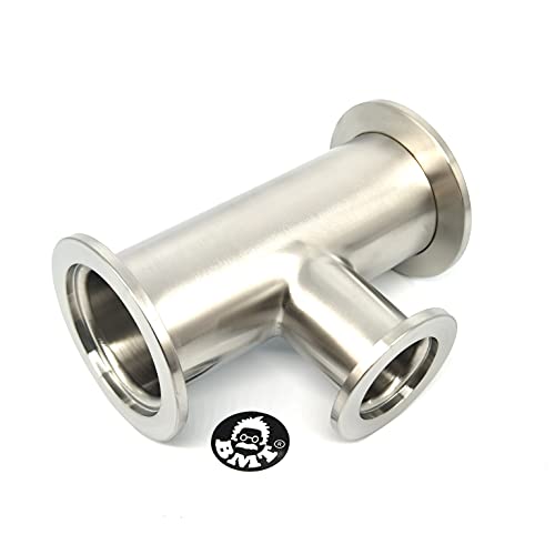 Image of bmotiontech Superior Grade - Unequal TEE with KF40 flange and middle port KF25 flange