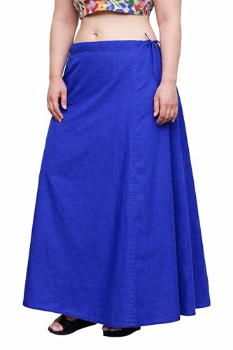 Image of CITIX Pure Cotton Petticoat for Woman Saree | Adujastable Drawstring Waist