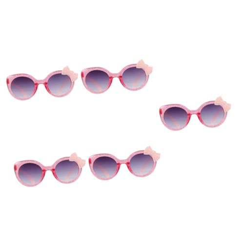 Abaodam Óculos De Sol Polarizados Com Laço De Tinta Infantil 5 Pares Decoração De Bebê Óculos De Sol