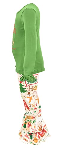 Image of Unique Baby Long Sleeve with Ruffle Leggings for Girls Kids Toddler Clothing Set Outfit