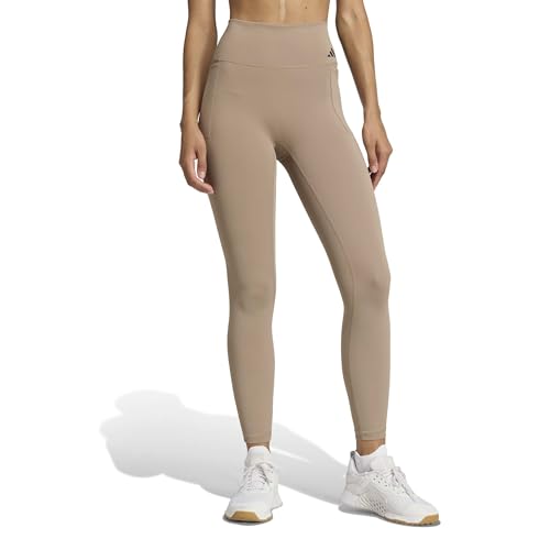 adidas Women's Optime Workout 7/8 Leggings, chalky brown, M – Ansicht 3