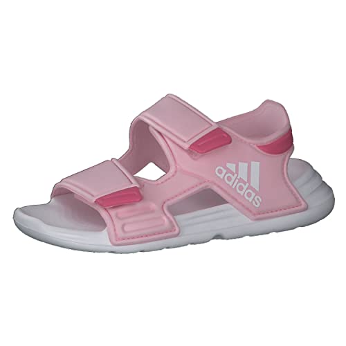 adidas Altaswim Slide Sandal, Clear Pink/Cloud White/Rose Tone, 25 EU