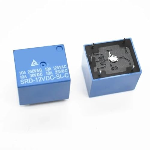 Relés SRD-12VDC-SL-C miniatura de 12 voltios para interruptor electromagnético