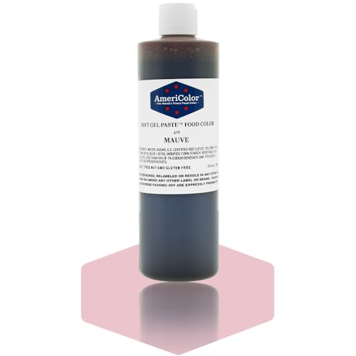 MAUVE 13.5 Ounce Soft Gel Paste Food Color