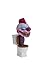 Royal Bobbles Killer Klowns from Outer Space – Baby Killer Klown in Toilet – 6.5 Inches Tall – Collectible Bobblehead Statue