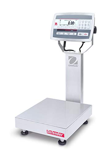 Báscula de banco Ohaus D52XW50RTR1 con columna y display TD52XW miniatura 2