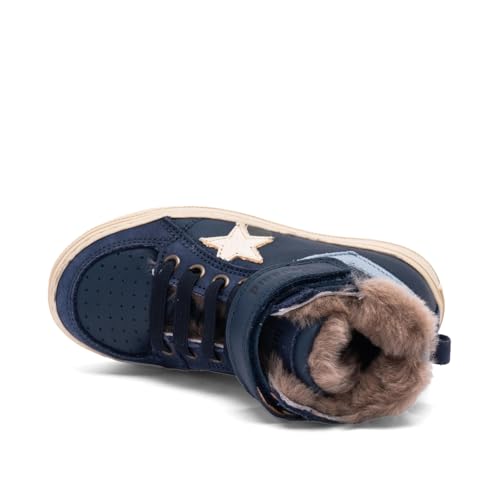 Bisgaard Isak Lamb Basket Mixte Enfant en cuir souple de qualité
