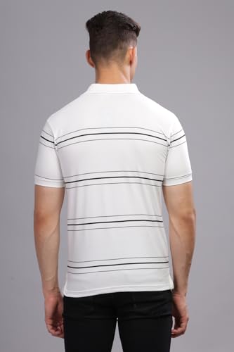 Image of ADRO Regular Fit Polo T-Shirt for Men| Printed Polo T-Shirt | Cotton Polo T Shirt