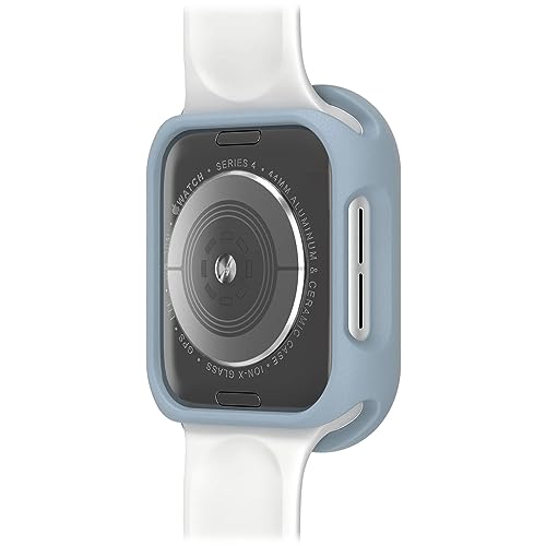 Image of OtterBox - Apple Watch Series SE /4 /5 /6, 44mm Exo Edge Bumper Case - Protective Case for Smartwatch, Sleek & Precision Fit (Purple) (Lake Mist, 44mm)
