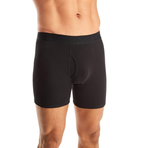 Image of Hanes Men's Underwear Boxer Briefs Pack, Moisture-wicking Underwear for Men, Breathable, Cool & Breathable Cotton