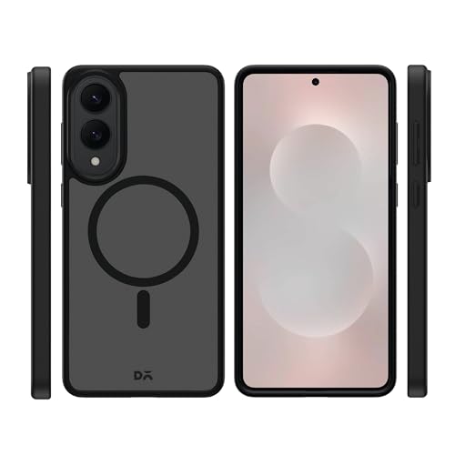 Image of DailyObjects Polycarbonate Nimbus 2.0 Magnetic Protective Cover Compatible with Samsung Galaxy S25 Edge |Body Protection | Scratch Resistant|Precise Cutouts & Modern Design|Wireless Charging - Black