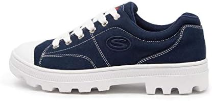 Skechers womens Roadies-true Roots Sneaker, Navy, 7 US