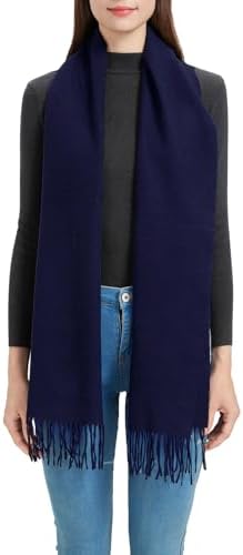 Plaid Scarf for Women and Men-Fall Winter Classic Cashmere Feel Tartan Checkered Plaid Scarves