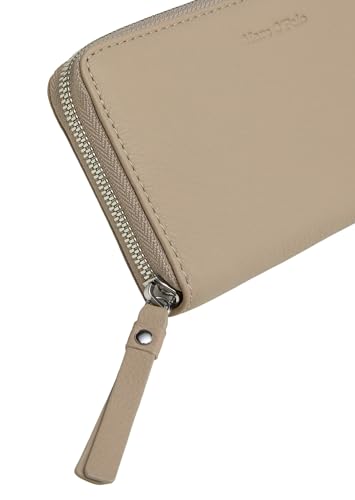 Marc O'Polo Finja Zip Wallet l'excellence des finitions taupe - 4