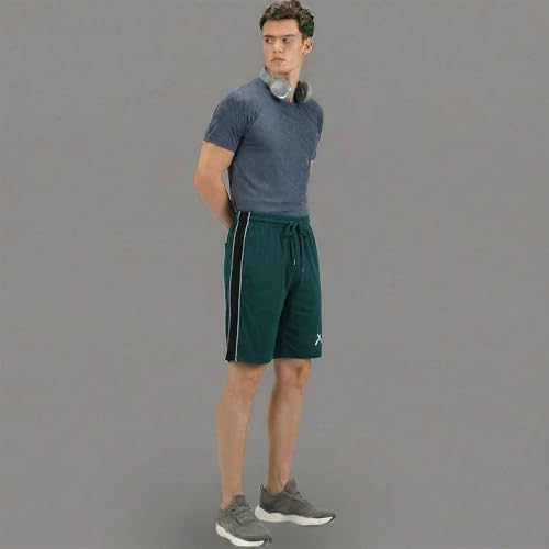 Image of Amul Comfy Men Ultra Soft Cotton-Rich Drawstring Lounge Shorts
