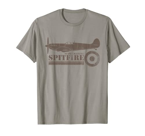 Camiseta Spitfire (angustiado) Camiseta