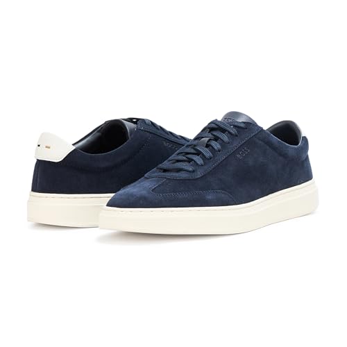 BOSS Men's Kieran Cupsole Suede Sneaker3